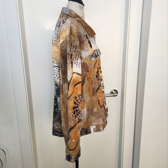 Dolcezza Sunflower Art Jacket - Picture 3 of 14